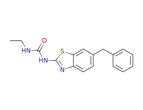 1-(6-benzyl-2-benzothiazolyl)-3-ethylurea