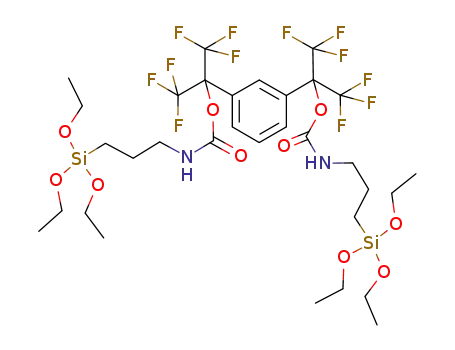 Molecular Structure of 813468-12-1 (C<sub>32</sub>H<sub>48</sub>F<sub>12</sub>N<sub>2</sub>O<sub>10</sub>Si<sub>2</sub>)