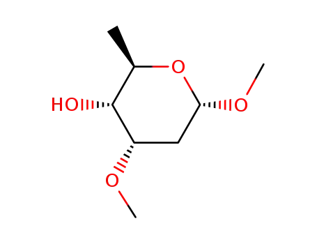 Methyl 3-O-methyl-2,6-dideoxy-α-D-ribo-hexopyranoside