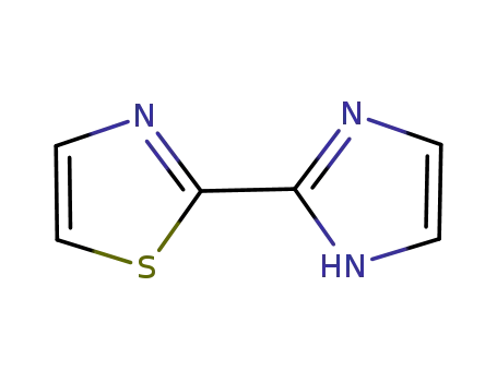 Molecular Structure of 438545-36-9 (2-(1H-IMIDAZOL-2-YL)-THIAZOLE)