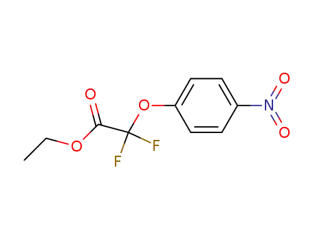 Molecular Structure of 383670-74-4 (Difluoro-(4-nitro-phenoxy)-acetic acid ethyl ester)