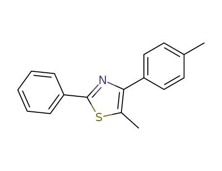 5-methyl-2-phenyl-4-(4′-methylphenyl)thiazole
