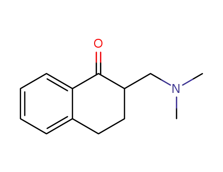 Molecular Structure of 7353-59-5 (2-[(Dimethylamino)methyl]tetralin-1-one)