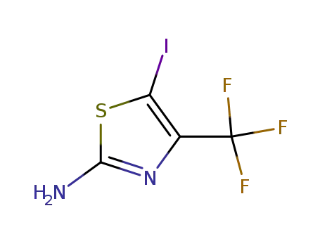 5-iodo-4-(trifluoroMethyl)thiazol-2-aMine