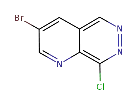 Molecular Structure of 794592-14-6 (3-broMo-8-chloropyrido[2,3-d]pyridazine)