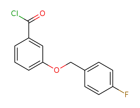 3-[(4-fluorobenzyl)oxy]benzoyl chloride
