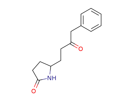 Molecular Structure of 431988-79-3 (5-(3-oxo-4-phenyl-butyl)-pyrrolidin-2-one)