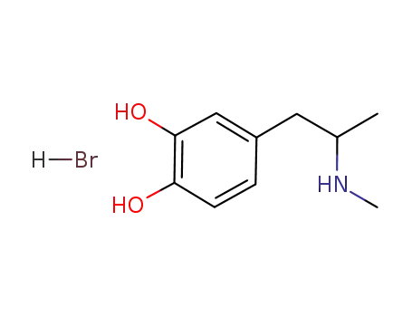 3,4-dihydroxymethamphetamine hydrobromide
