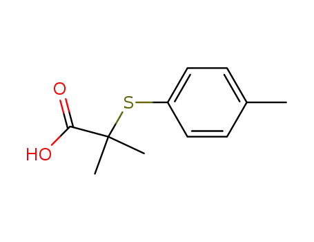 프로판산, 2-메틸-2-[(4-메틸페닐)티오]-