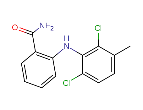 2-[(2,6-dichloro-3-methylphenyl)amino]-benzamide