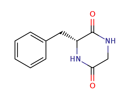 2,5-Piperazinedione, 3-(phenylmethyl)-, (R)-