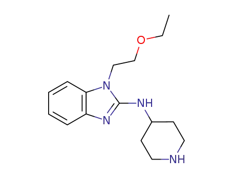 (1-(2-ethoxyethyl)-1H-benzimidazol-2-yl)(piperidin-4-yl)amine