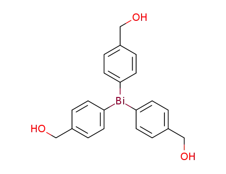 Tris(4-hydroxymethylphenyl)bismuthine