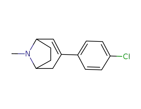 3-(4-chloro-phenyl)-8-methyl-8-aza-bicyclo[3.2.1]oct-2-ene