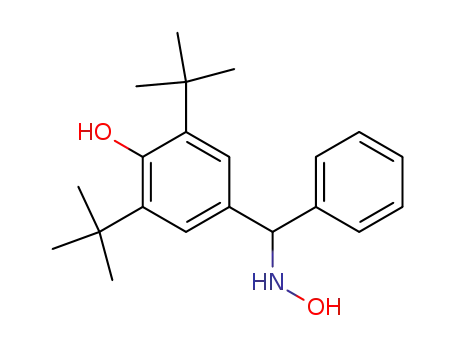 2,6-bis(1,1-dimethylethyl)-4-[(hydroxyamino)phenylmethyl]phenol