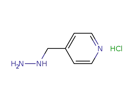 Molecular Structure of 1349717-75-4 (4-(HydrazinoMethyl)pyridine trihydrochloride)