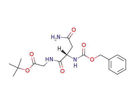 carbobenzoxy-L-asparaginylglycine tert-butyl ester