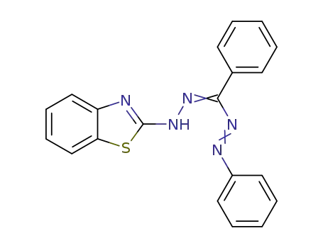 3,5-ジフェニル-1-(2-ベンゾチアゾリル)ホルマザン