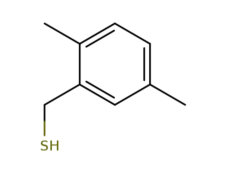 Molecular Structure of 22182-98-5 (Benzenemethanethiol, 2,5-dimethyl-)