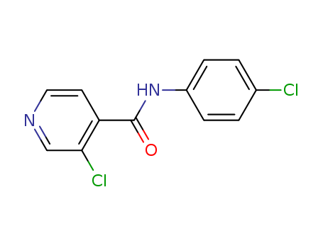 3-CHLORO-N-(4-CHLOROPHENYL)-4-PYRIDINECARBOXAMIDE