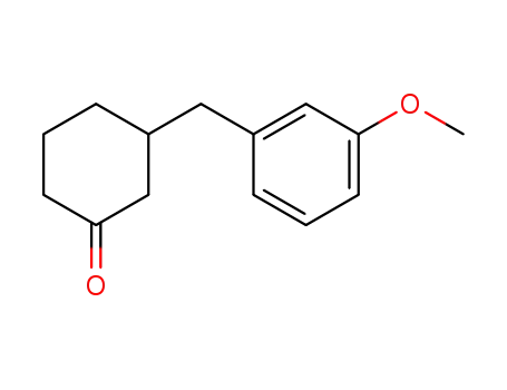 3-[(3-Methoxyphenyl)methyl]cyclohexanone