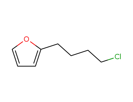 Molecular Structure of 92638-96-5 (Furan, 2-(4-chlorobutyl)-)