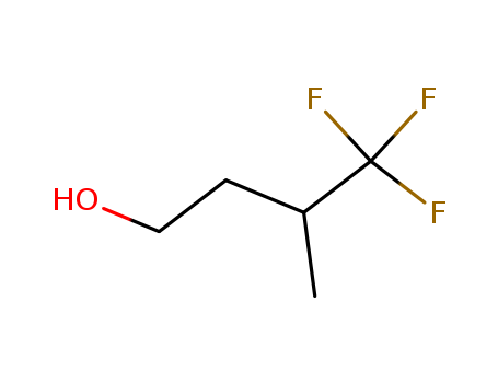 4,4,4-trifluoro-3-methyl-butan-1-ol cas  339-62-8