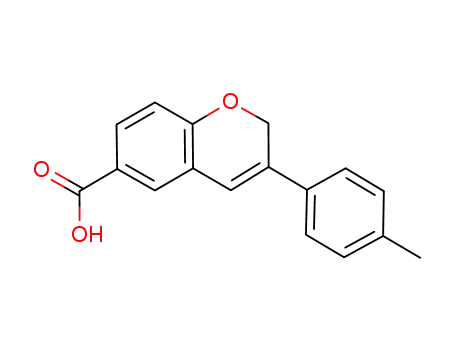 3-(4-methylphenyl)-2H-1-benzopyran-6-carboxylic acid