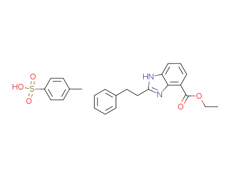 ethyl 2-(2-phenylethyl)benzimidazole-4-carboxylate p-toluenesulfonate