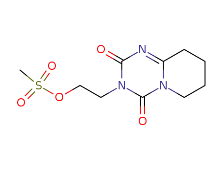 3-(2-methanesulfonyloxyethyl)-6,7,8,9-tetrahydro-2H-pyrido[1,2-a]-1,3,5-triazine-2,4(3H)-dione
