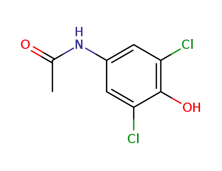 Molecular Structure of 79694-26-1 (N-(3,5-Dichloro-4-hydroxyphenyl)acetamide)