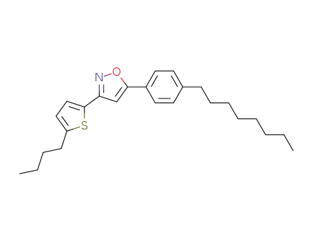 3-(5-butylthiophen-2-yl)-5-(4-octylphenyl)-isoxazole