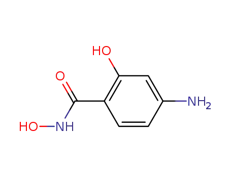 Molecular Structure of 35352-91-1 (4-Amino-2-hydroxybenzohydroxamic acid)