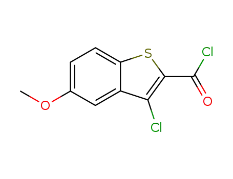 3-Chloro-5-methoxybenzo[b]thiophene-2-carbonyl chloride