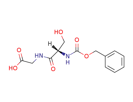 (S)-2-(2-(((Benzyloxy)carbonyl)amino)-3-hydroxypropanamido)acetic acid