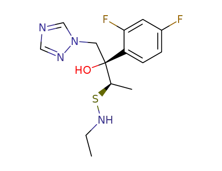 N-ethyl-[(2R,3R)-3-(2,4-difluorophenyl)-3-hydroxy-4-(1H-1,2,4-triazol-1-yl)-2butane]sulfenamide