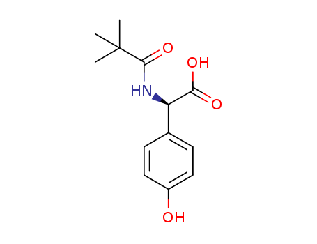 (R)-α-[(2,2-DiMethyl-1-oxopropyl)aMino]-4-hydroxybenzeneacetic Acid