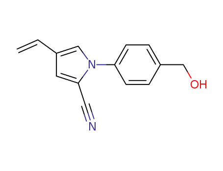 1H-Pyrrole-2-carbonitrile, 4-ethenyl-1-[4-(hydroxymethyl)phenyl]-