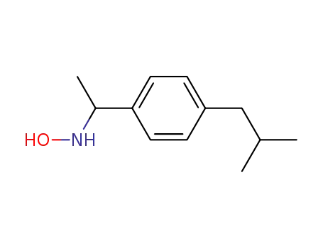 Benzenemethanamine, N-hydroxy-a-methyl-4-(2-methylpropyl)-