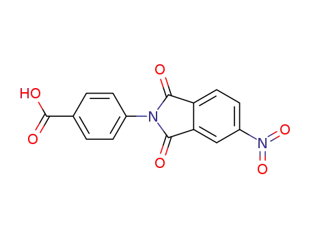 Molecular Structure of 148149-88-6 (4-(5-nitro-1,3-dioxoisoindolin-2-yl)benzoic acid)