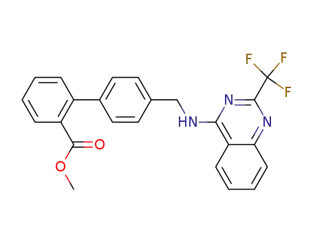 4'-[[[2-trifluoromethyl-4-quinazolinyl]amino]methyl][1,1'-biphenyl]-2-carboxylic acid methyl ester