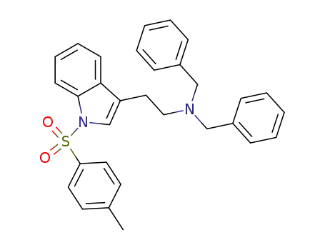 1-Tosyl-N,N-dibenzyl-tryptamine