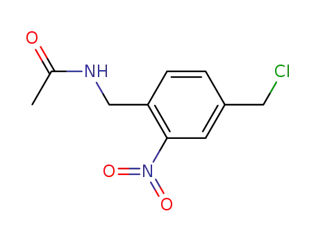 N-(4-chloromethyl-2-nitrophenylmethyl)acetamide