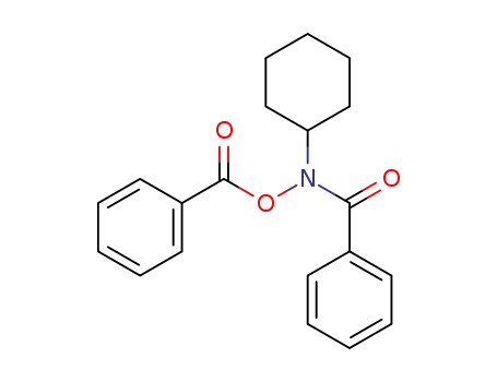 Molecular Structure of 64934-62-9 (Benzamide, N-(benzoyloxy)-N-cyclohexyl-)