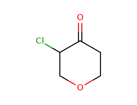 4H-Pyran-4-one, 3-chlorotetrahydro-