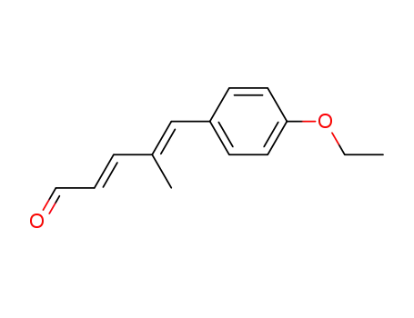 2,4-Pentadienal,5-(4-ethoxyphenyl)-4-methyl-,(2E,4E)-(9CI)
