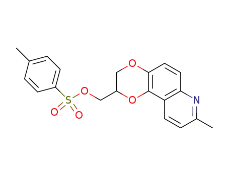 1,4-Dioxino[2,3-f]quinoline-2-methanol, 2,3-dihydro-8-methyl-, 2-(4-methylbenzenesulfonate)