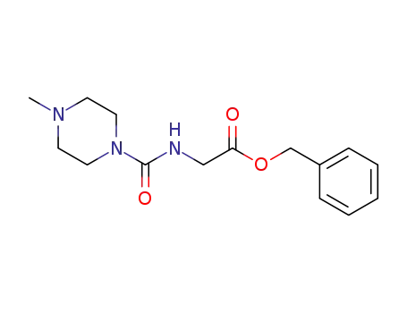 Molecular Structure of 318280-84-1 (benzyl N-(4-methylpiperazin-1-ylcarbonyl)glycinate)