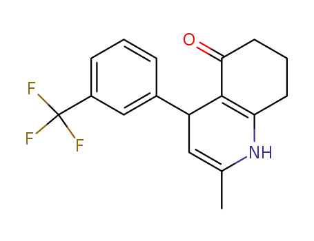 2-Methyl-4-(3-trifluoromethylphenyl)-4,6,7,8-tetrahydro-5(1H)-quinolone