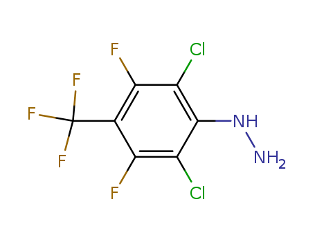 2,6-DICHLORO-3,5-DIFLUORO-4-(TRIFLUOROMETHYL)PHENYLHYDRAZINE(111234-64-1)